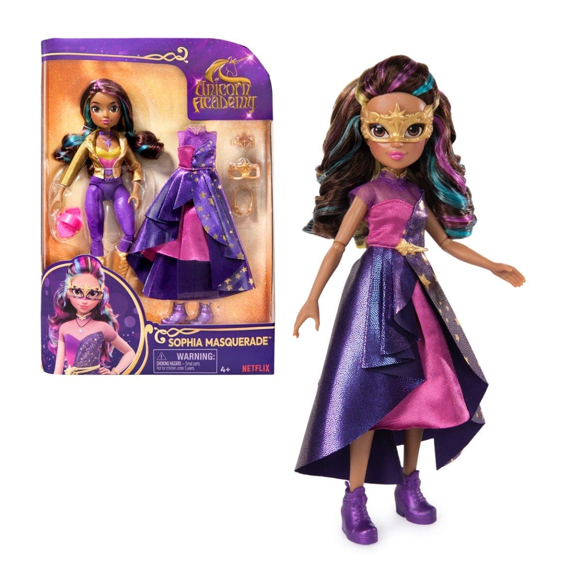 Deluxe Sophia Masquerade Fashion Doll