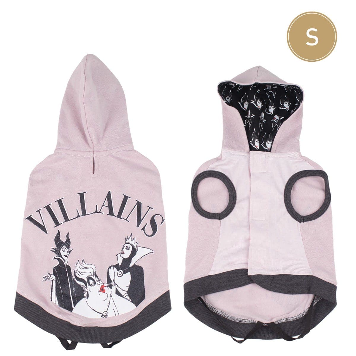 Dog Sweatshirt Small Disney Villanas