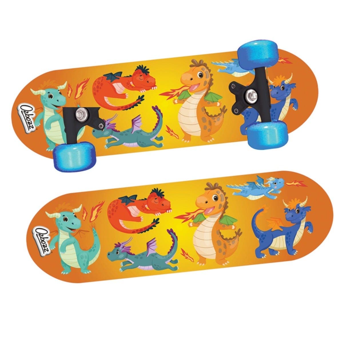 Dragons Skateboard Flashing Wheels 17 Inch
