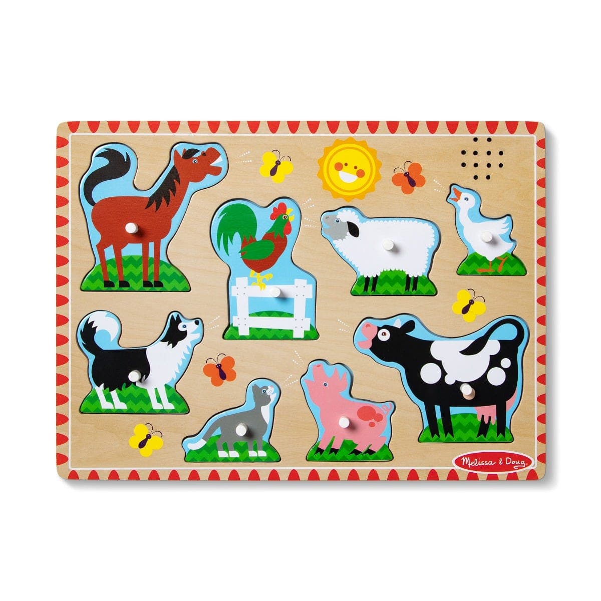 Farm Animals Sound Puzzle 8 Pieces