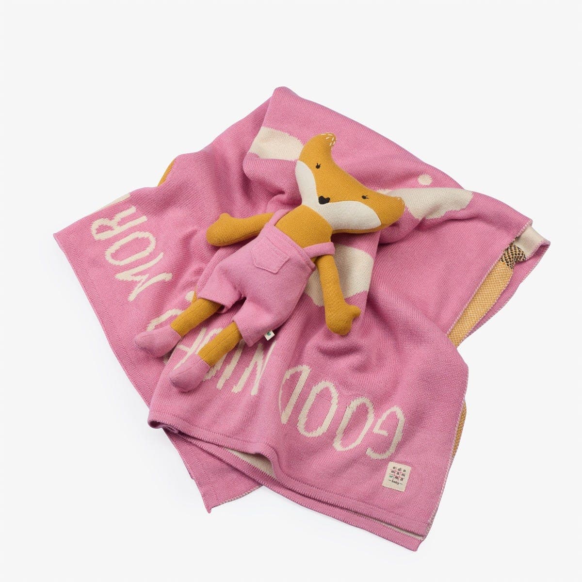 Flat Knit Blanket Flat Knit Fox Toy