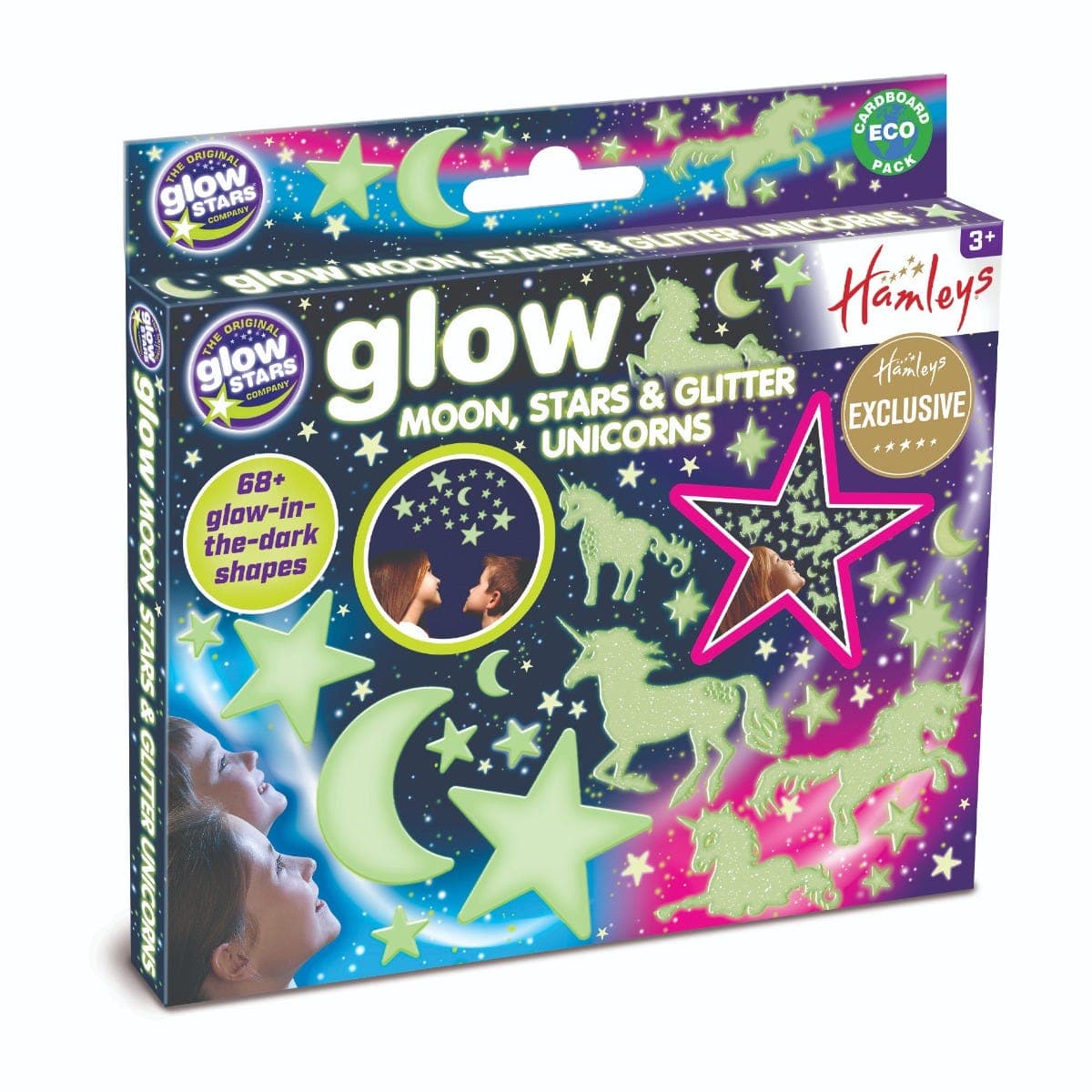 Exclusive Glow Moon Stars & Glitter Unicorns