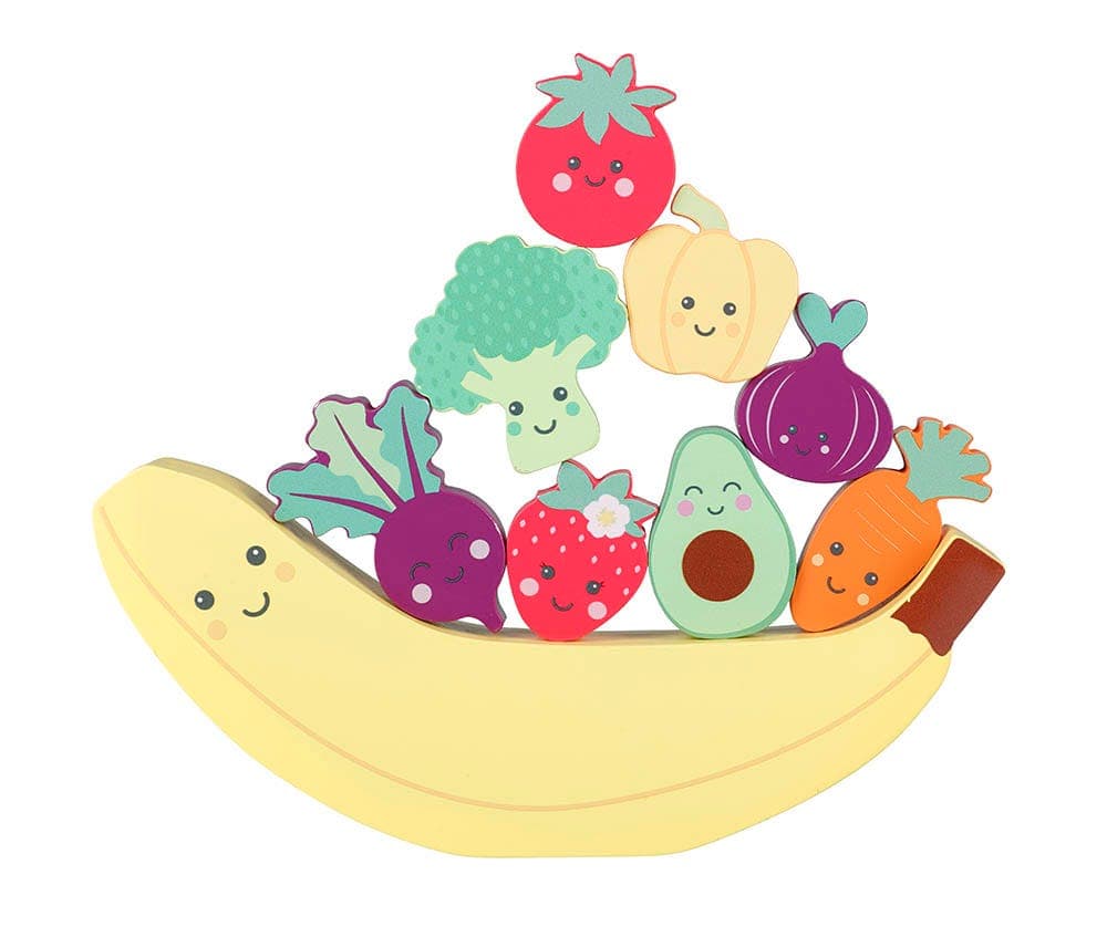 Happy Veggies & Friends Balancing Game