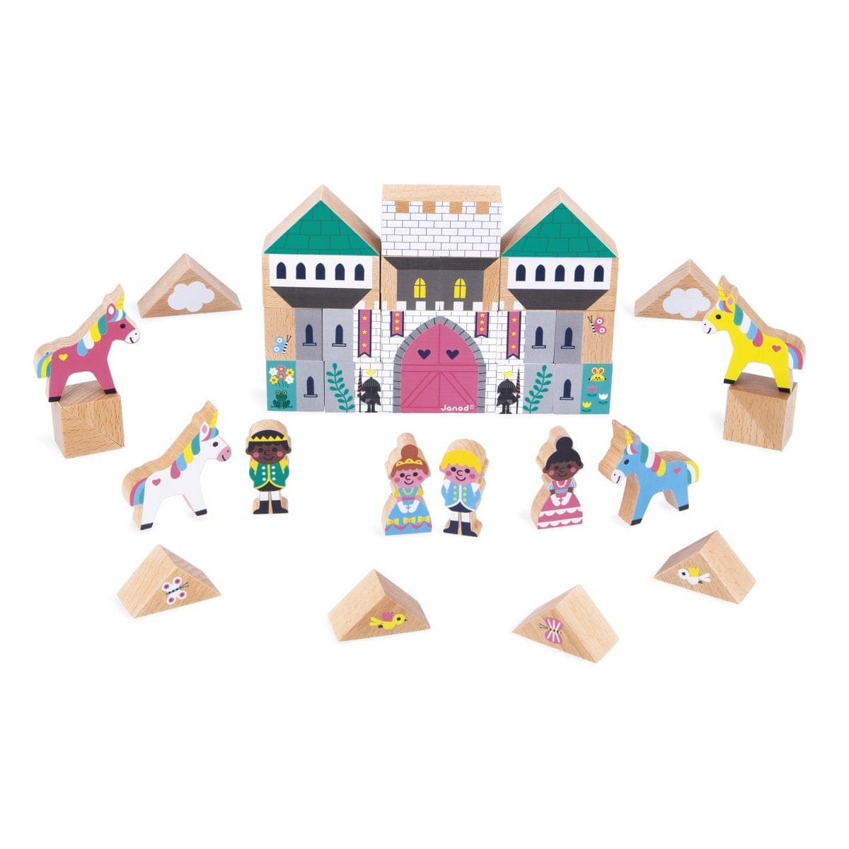 Janod Cross Roads Enchanted Kingdom Blocks