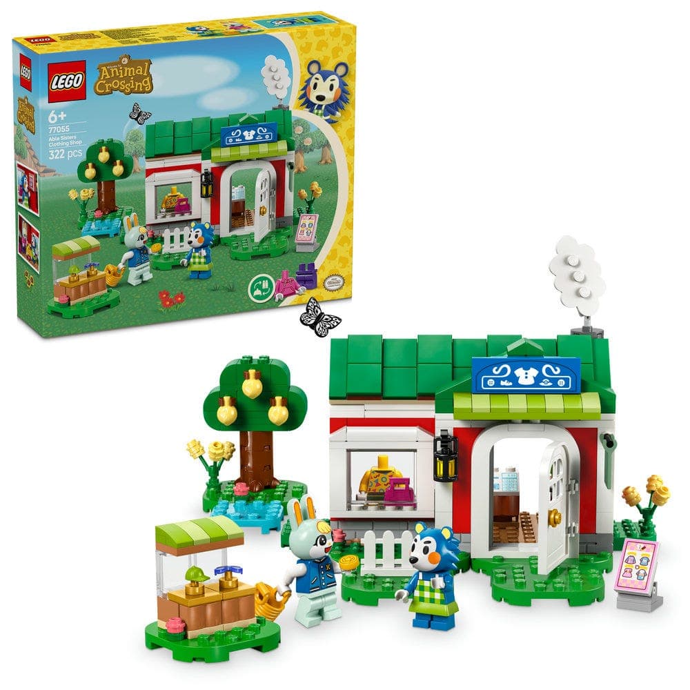 LEGO® Animal Crossing Able Sisters Clothing Shop Toy 77055