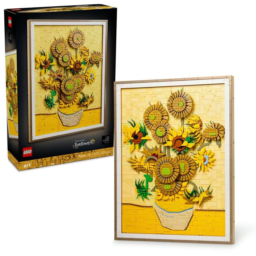 LEGO® Art Vincent Van Gogh – Sunflowers Building Set 31215