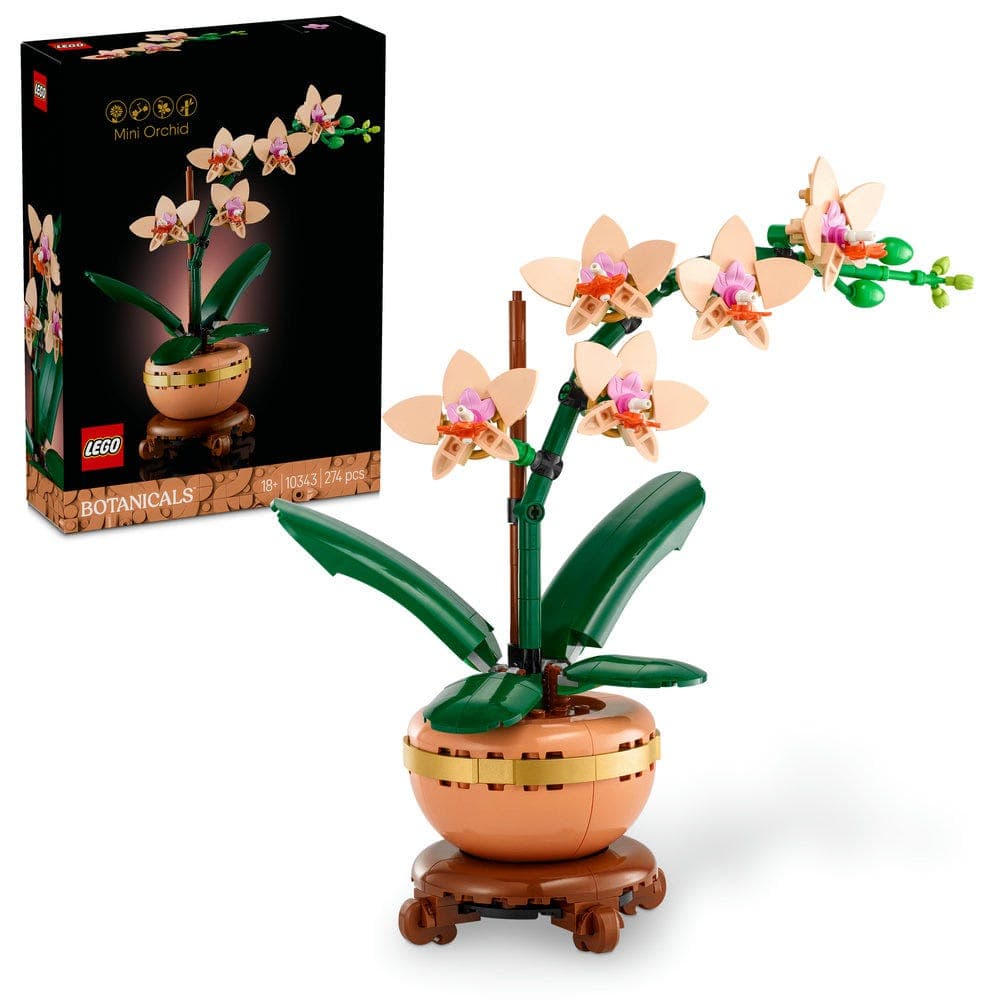LEGO® Botanicals Mini Orchid Artificial Plant Set 10343