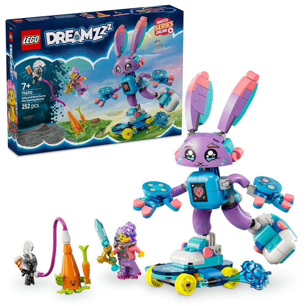 LEGO® DREAMZzz 2in1 Izzie Bunchurro Gaming Bunny 71490