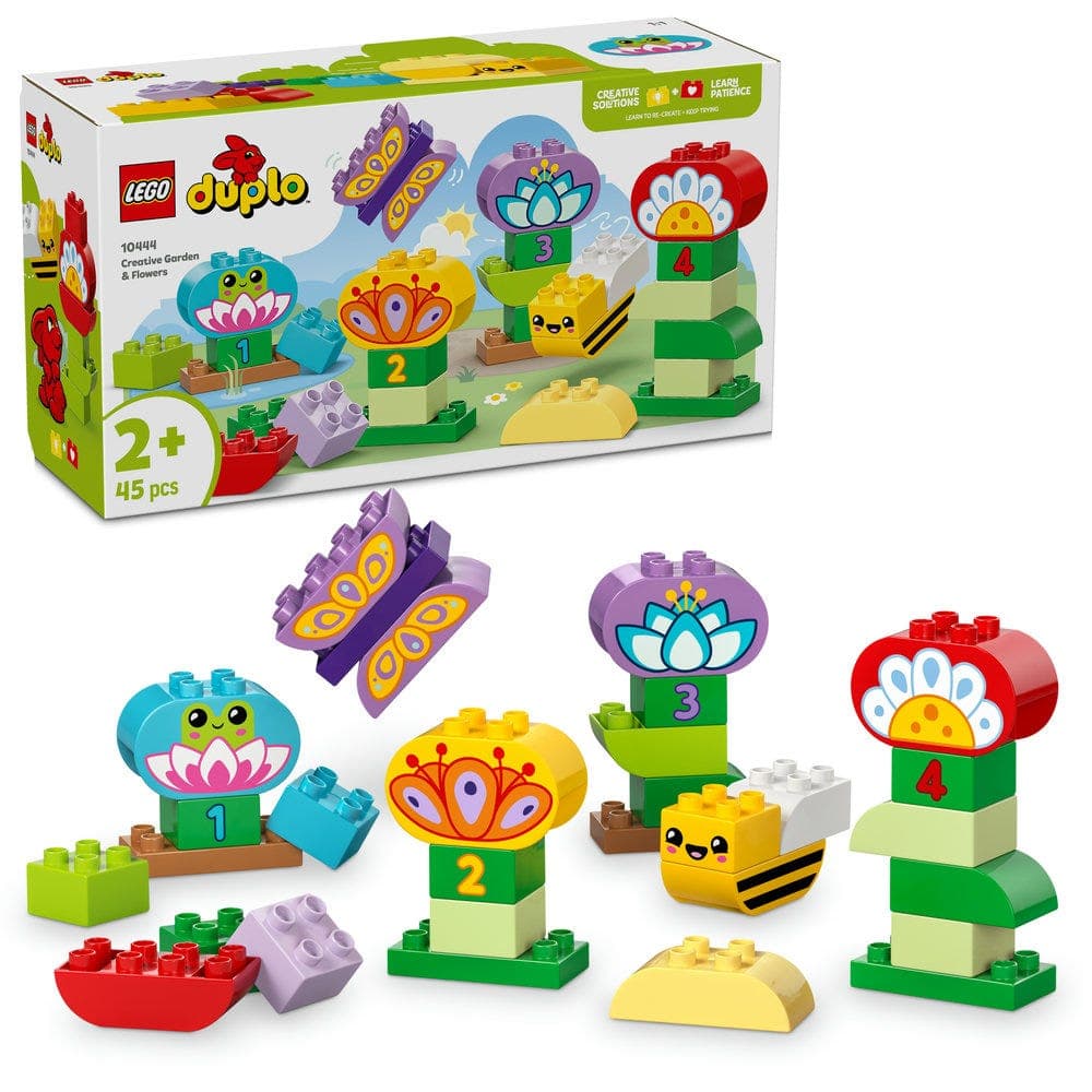 LEGO® DUPLO Creative Garden & Flowers Stacking Toys Set 10444