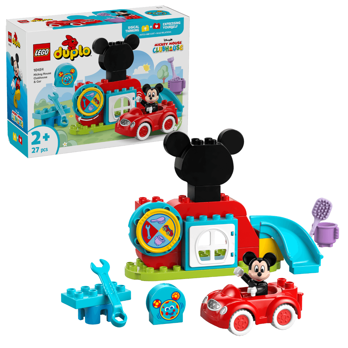 LEGO® Duplo Disney Mickey Mouse Clubhouse & Car Set 10454