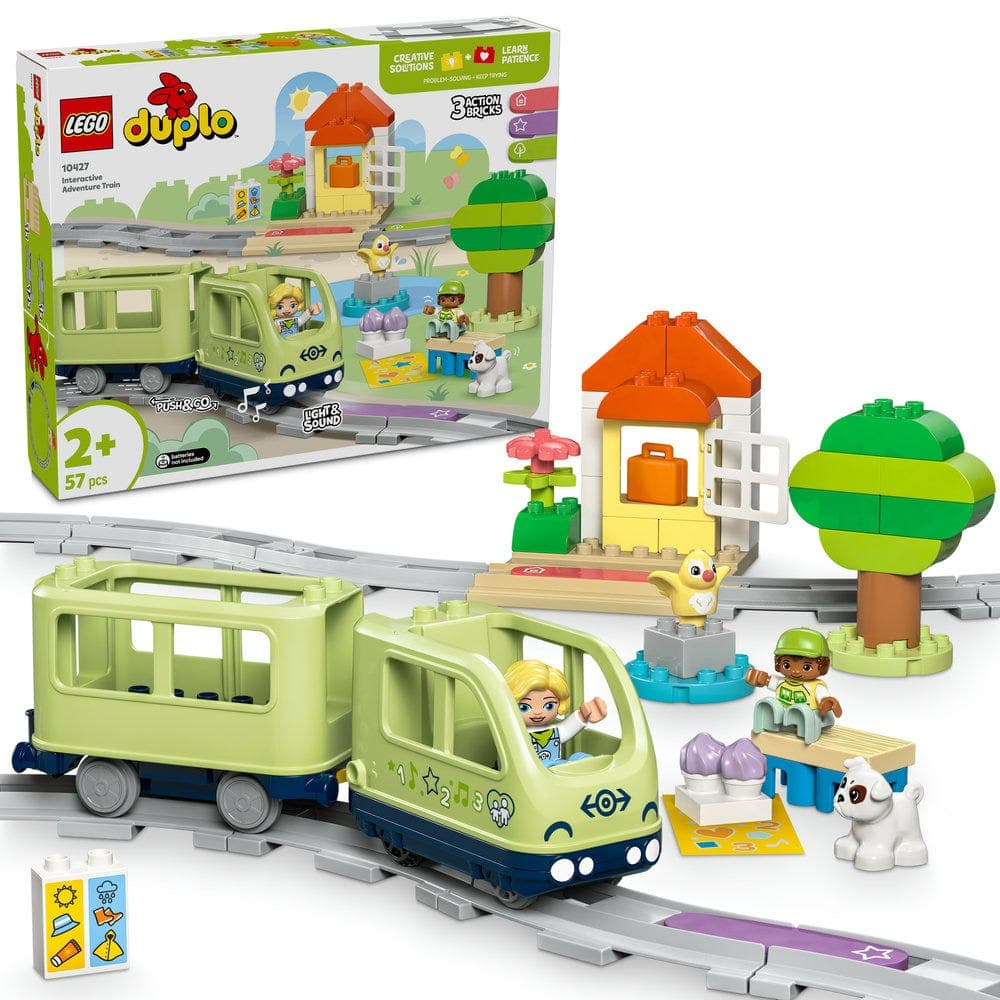 LEGO® DUPLO Interactive Adventure Train Building Toy 10427