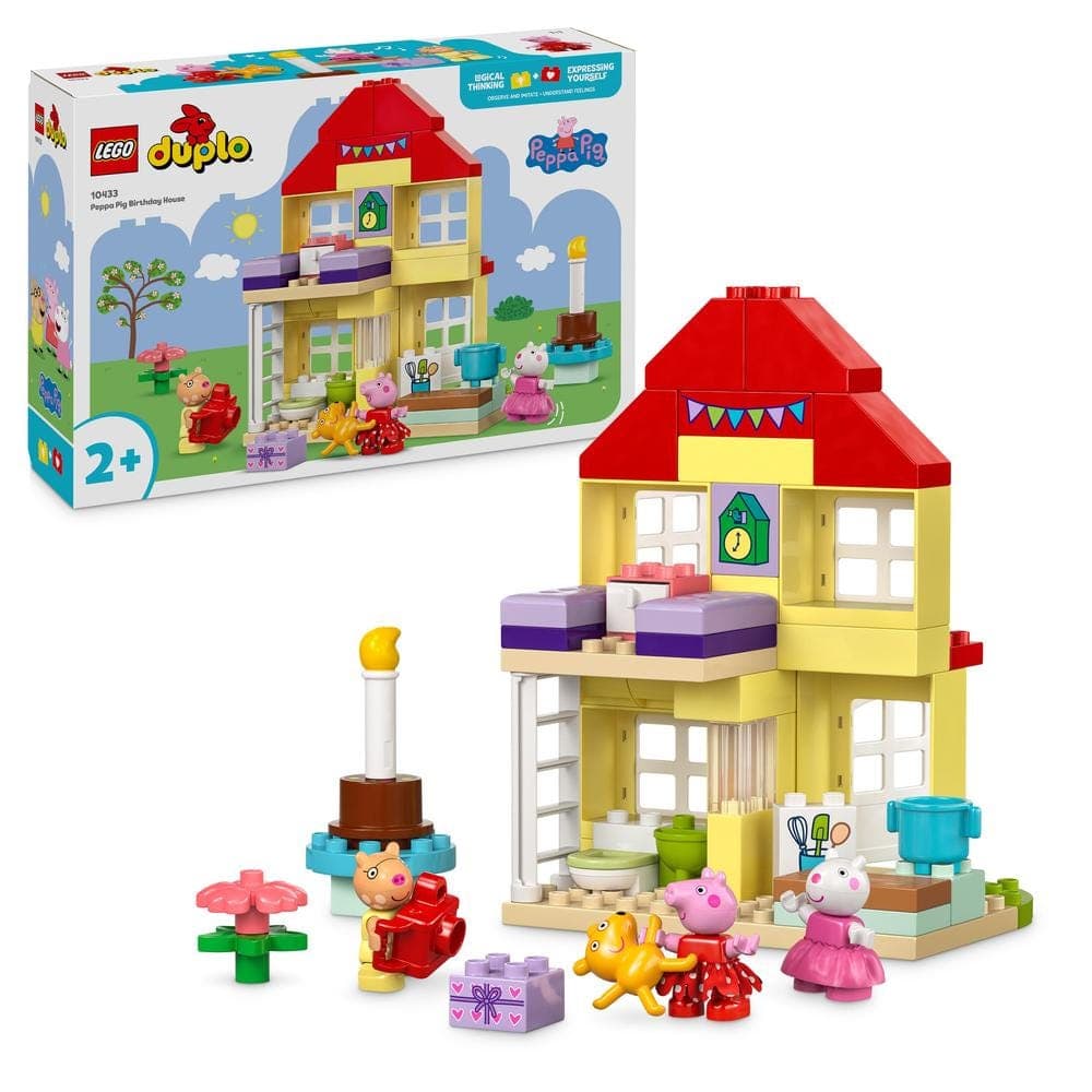 LEGO® Duplo® Peppa Pig Birthday House Playset 10433