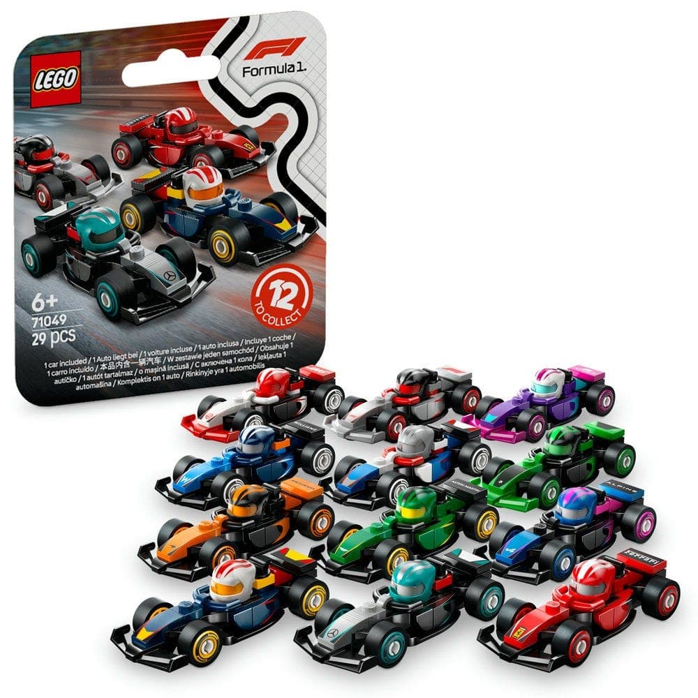 LEGO® F1 Collectible Race Cars Building Toy 71049