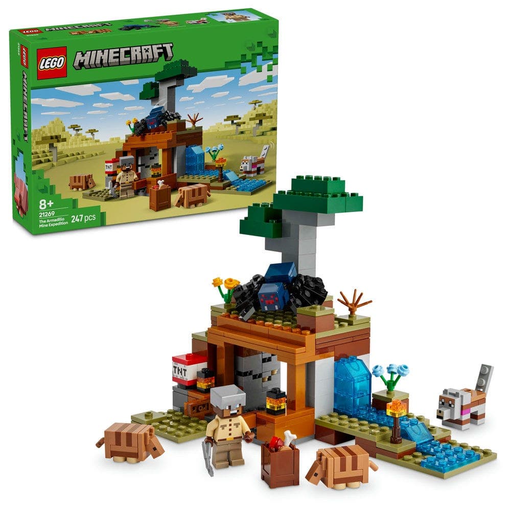 LEGO® Minecraft Armadillo Mine Expedition Toy Set 21269