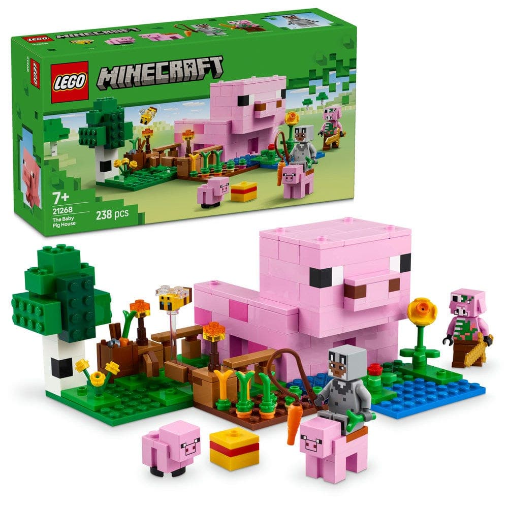 LEGO® Minecraft Pig House Animal Toys 21268