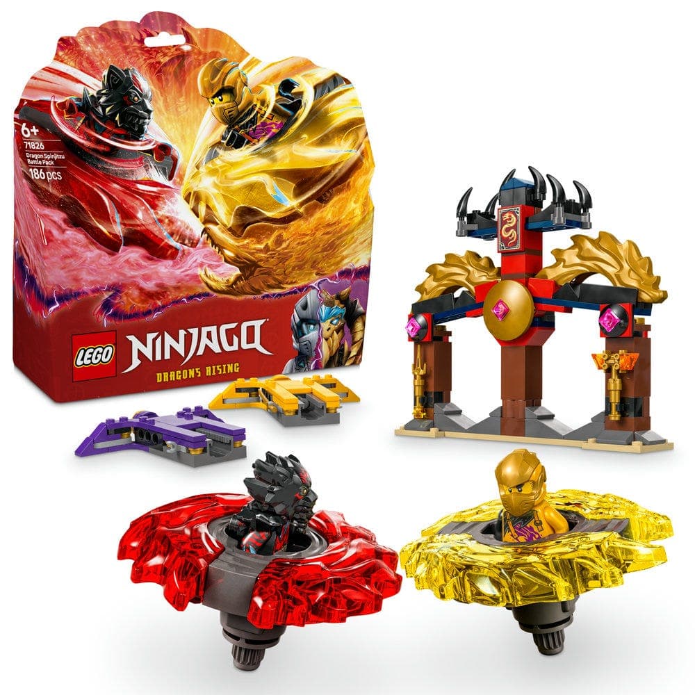 LEGO® NINJAGO Dragon Spinjitzu Battle Pack Building Toy 71826