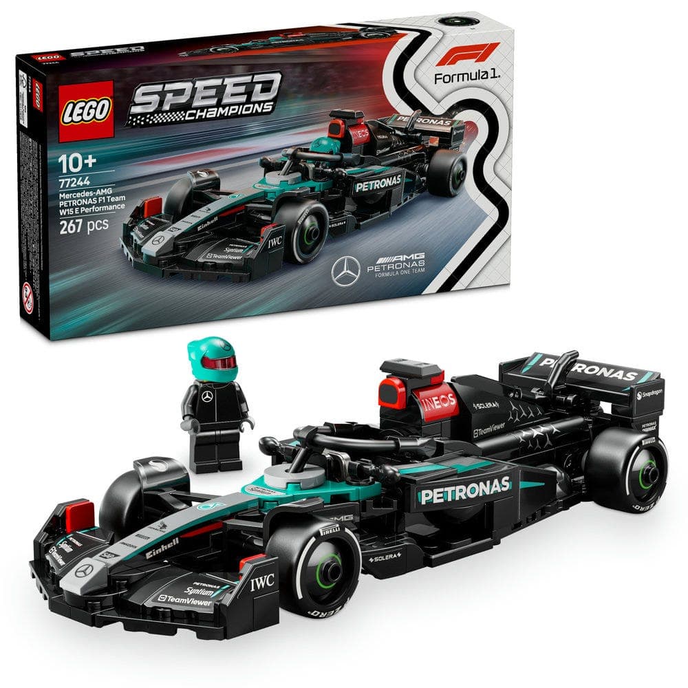 LEGO® Speed Champions Mercedes AMG F1 W15 Race Car Toy 77244