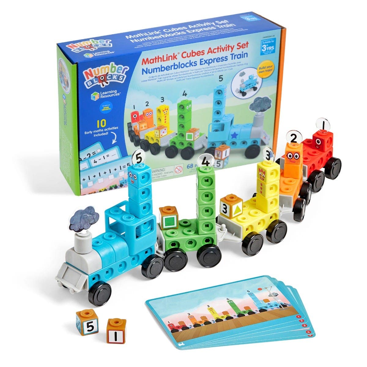 Mathlink® Cubes Numberblocks® Express Train Activity Set