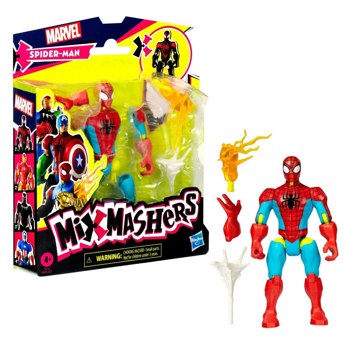 Mixmashers Marvel Spider Man Action Figures