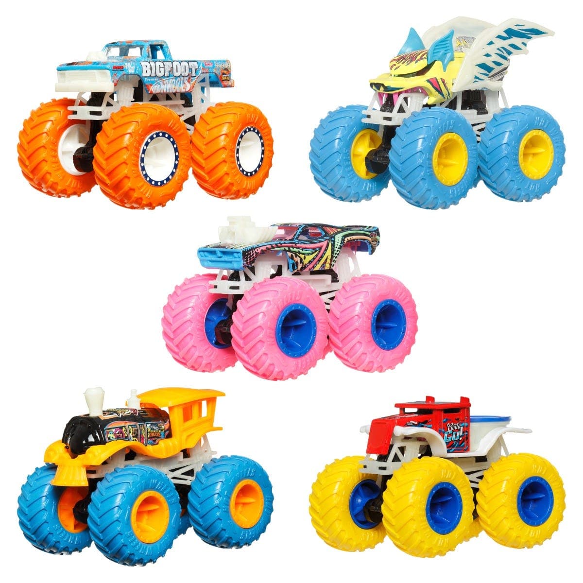 Trucks Glow Dark 1 64 Assortment