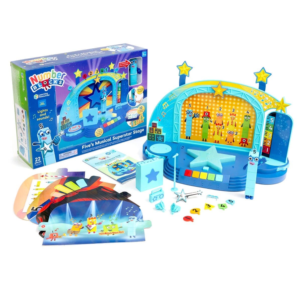 Numberblocks® Fives Musical Superstar Stage