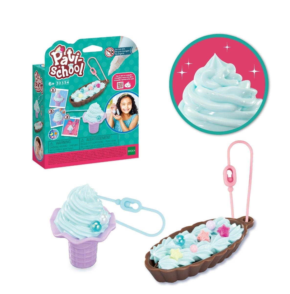 Pastel Keychain Creations Kit Pati School