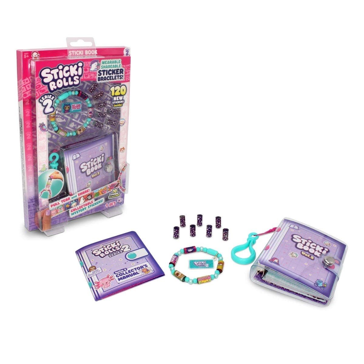 Sticki Rolls Sticki Book Pack Series 2