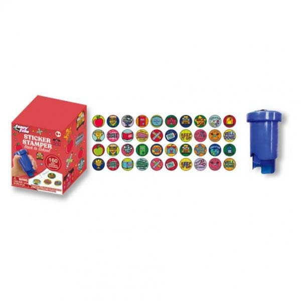 Sticker Stamper 160 Stickers Assortment