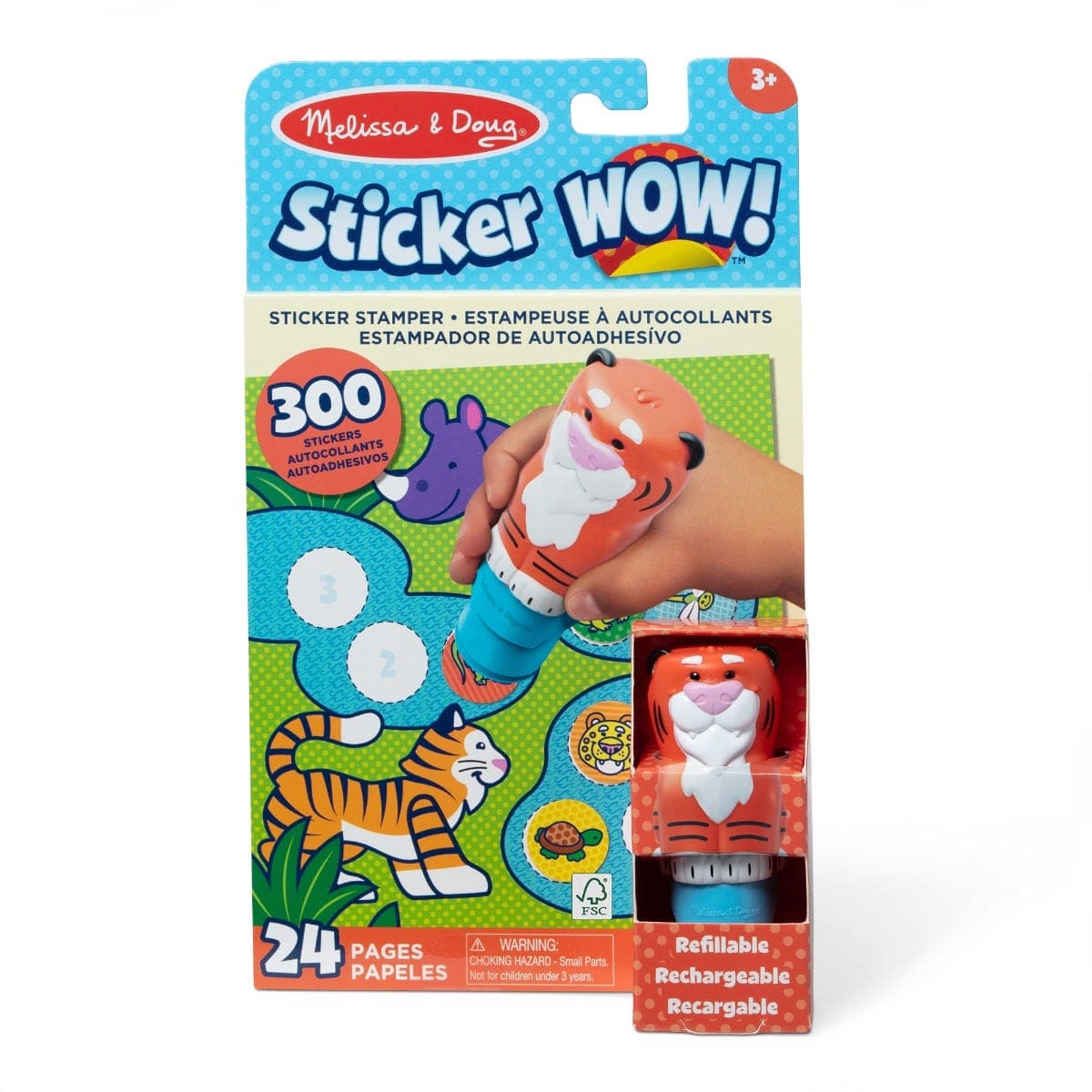 Sticker Wow Activity Pad Set Tiger