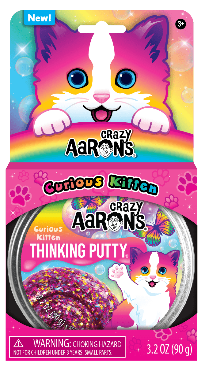 Trendsetters Putty Pets Curious Kitten