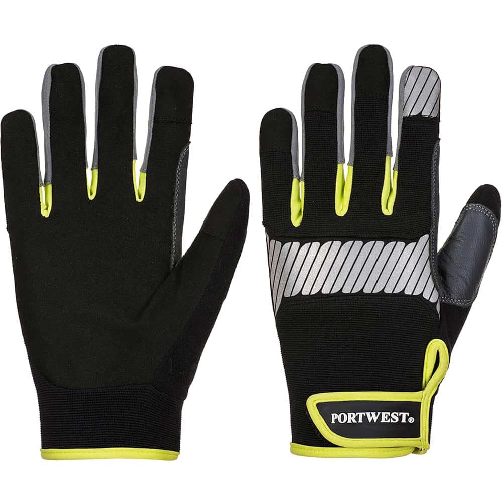 PW3 General Utility Work Gloves Yellow Pack 1