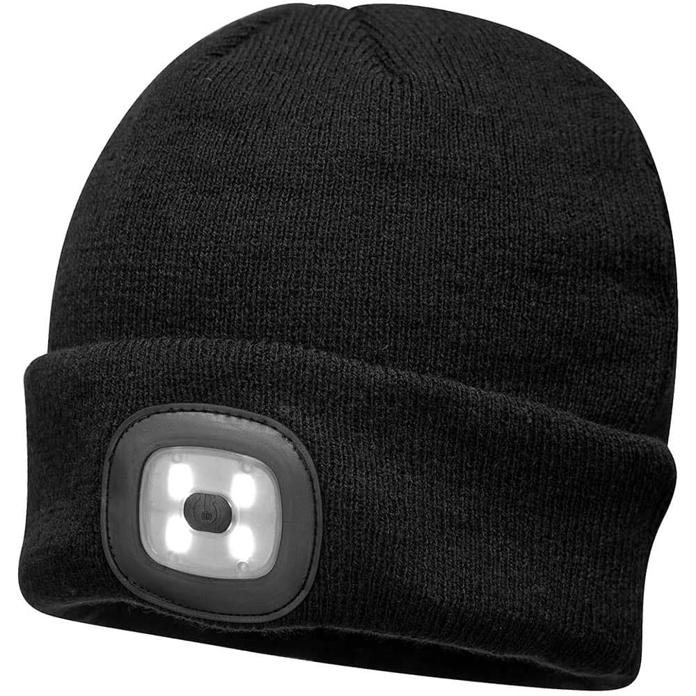 Beanie Hat USB Rechargeable LED Head Light One