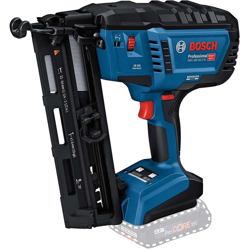 GNH 18V 64 2 M 18v Cordless 16 Gauge 2nd Fix Nail Gun No Batteries No Battery Charger No Case