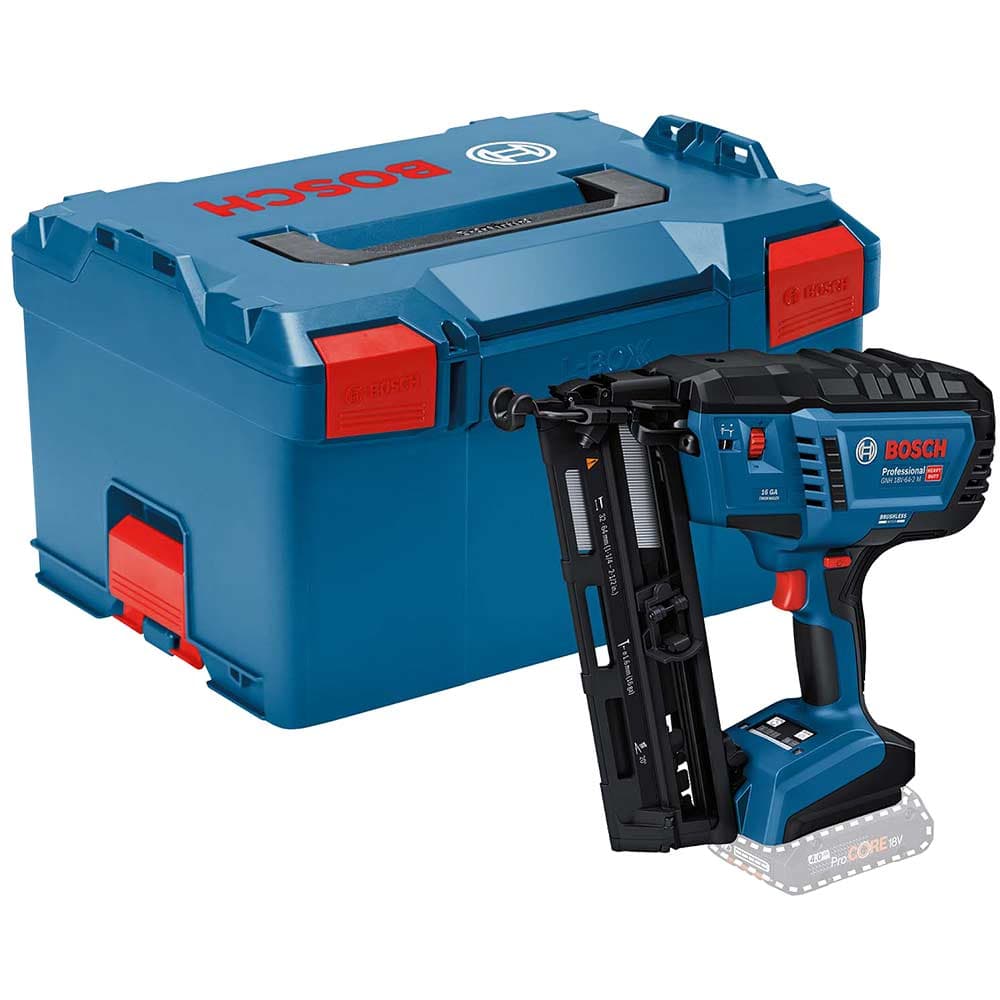 GNH 18V 64 2 M 18v Cordless 16 Gauge 2nd Fix Nail Gun No Batteries No Battery Charger Case