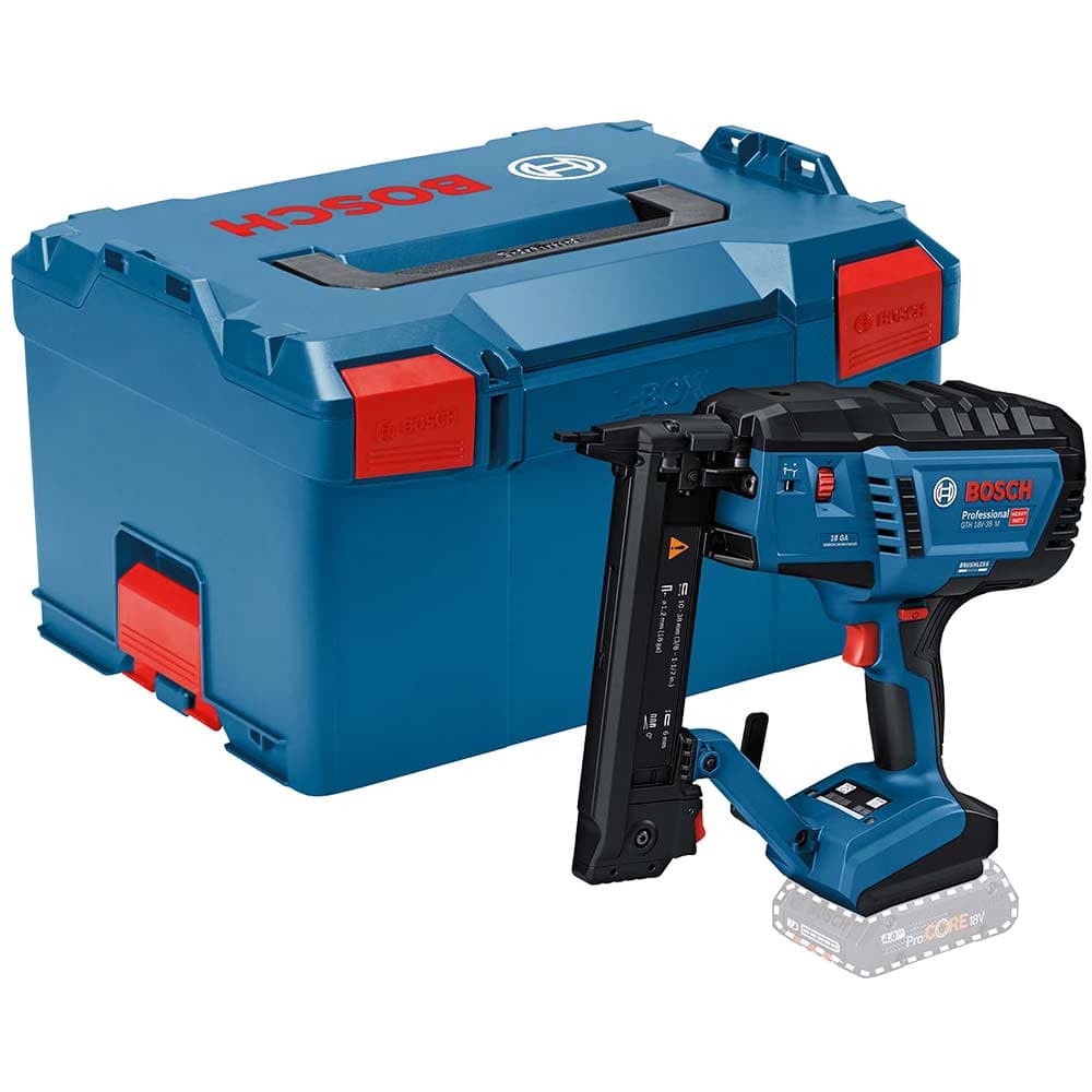 GTH 18V 38 M 18v Cordless Narrow Crown Stapler No Batteries No Battery Charger Case