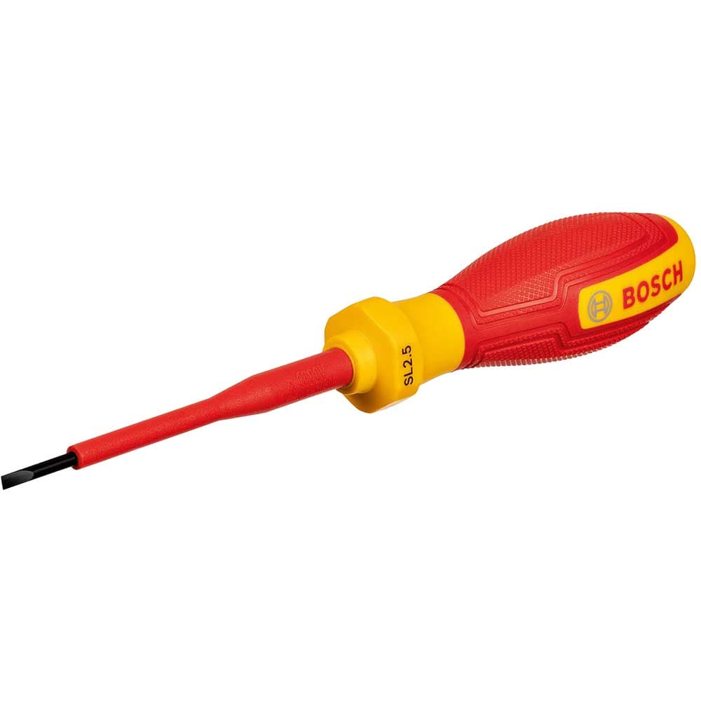 VDE Insulated Slotted Screwdriver 2.5mm 75mm