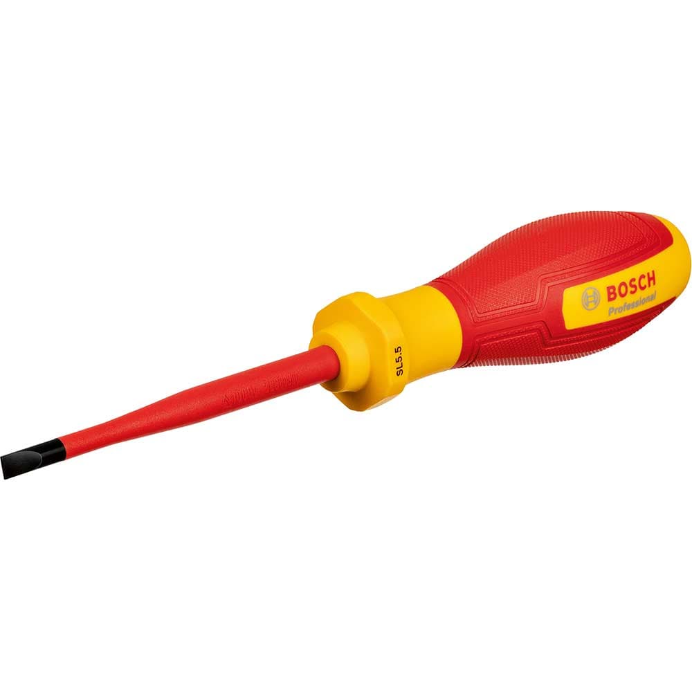 VDE Insulated Slotted Screwdriver 5.5mm 100mm