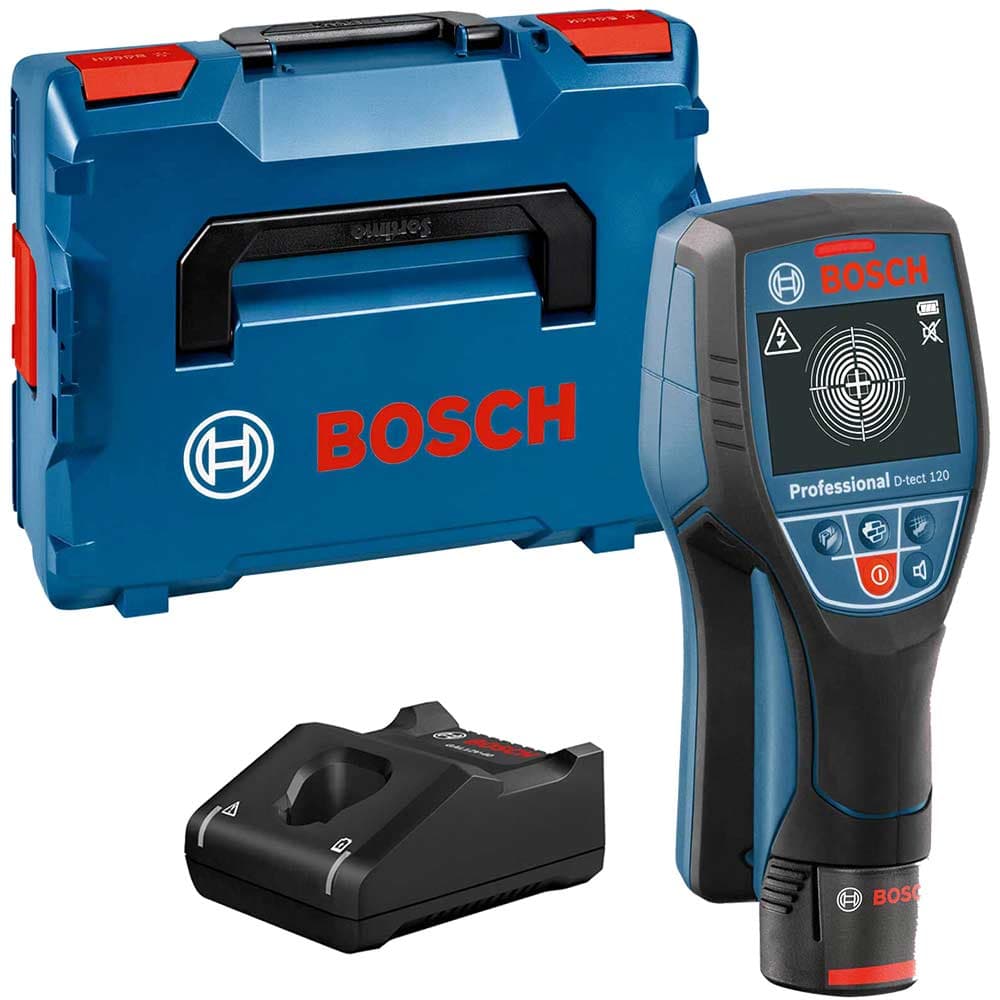 D Tect 120 12v Cordless Digital Wall Scanner 1 x 1.5ah Li ion Battery Charger Case