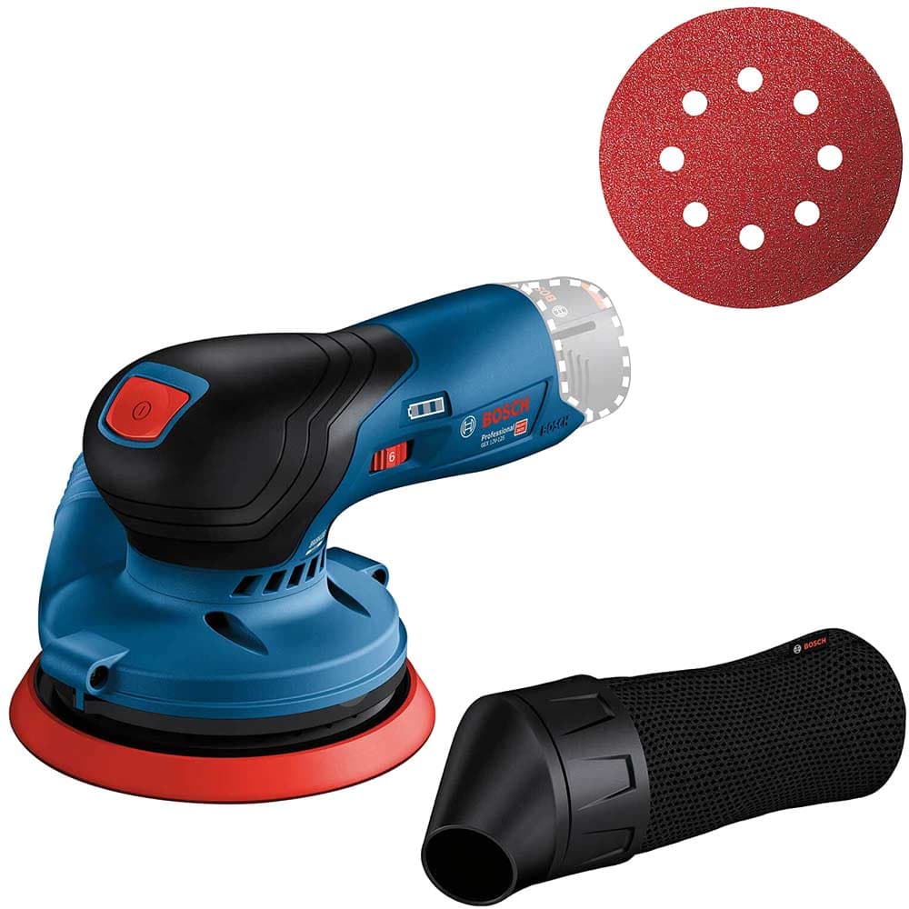 GEX 12V 125 12v Cordless Brushless Random Orbital Disc Sander 125mm No Batteries No Battery Charger No Case