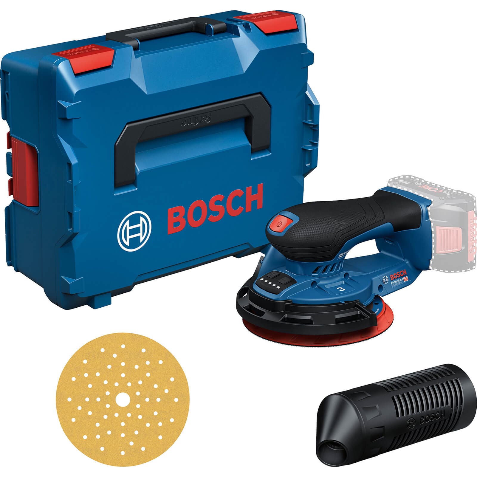 GEX 18V 150 3 18v Cordless Random Orbit Sander 150mm No Batteries No Battery Charger Case