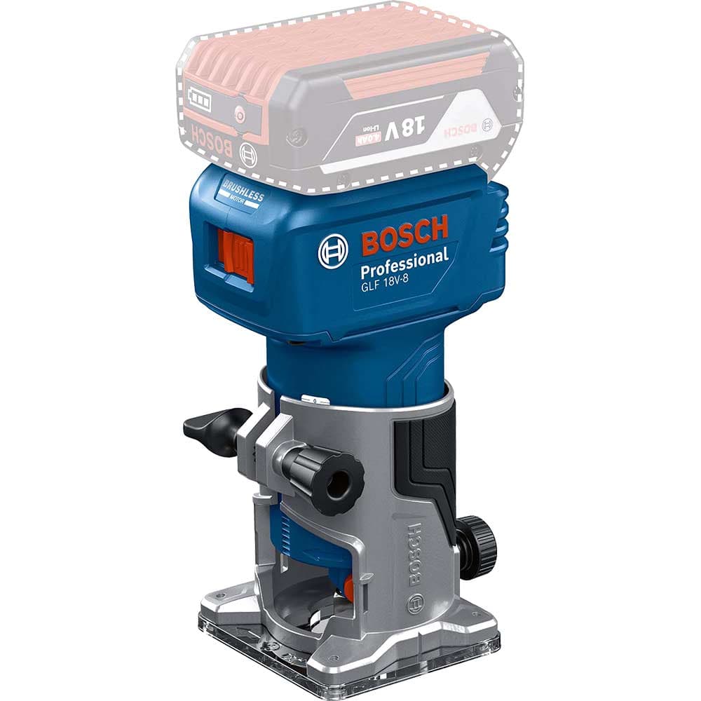 GLF 18V 8 18v Cordless Brushless 1 4" Trim Router No Batteries No Battery Charger No Case