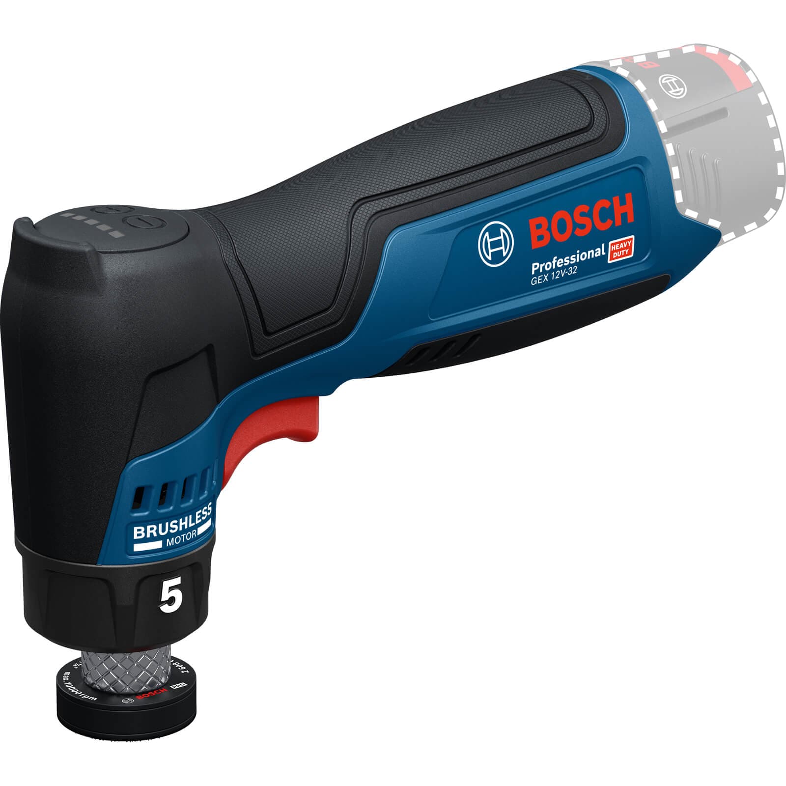 GEX 12V 32 12v Cordless Spot Repair Sander 32mm No Batteries No Charger No Case