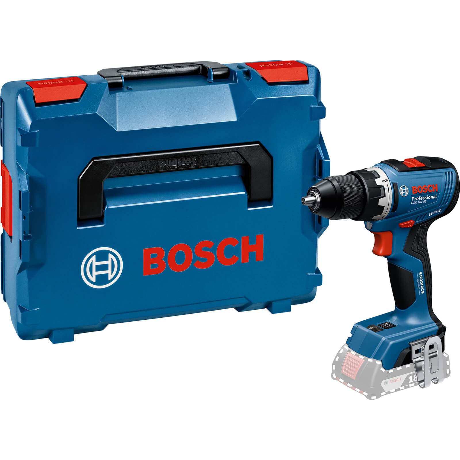 GSR 18V 65 18v Cordless Brushless Drill Driver No Batteries No Battery Charger Case