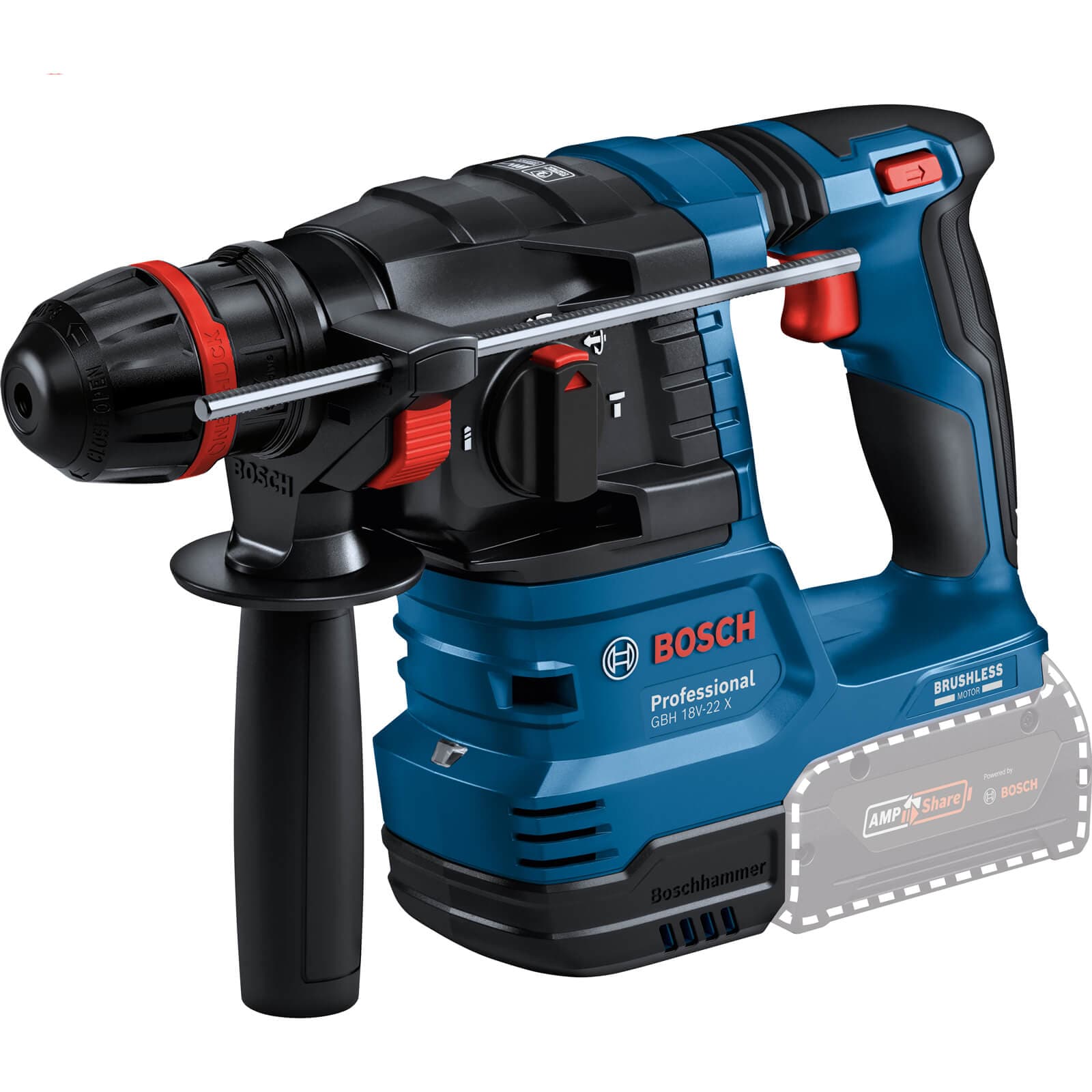 GBH 18V 22 X 18v Cordless SDS Plus Hammer Drill No Batteries No Charger No Case