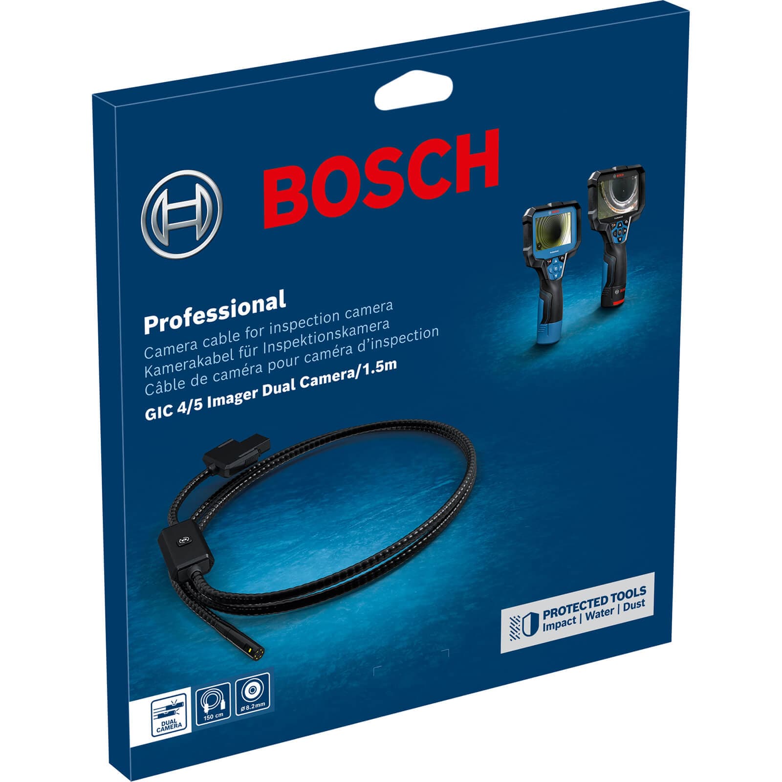 GIC 4 5 Dual Camera Inspection Camera Cable