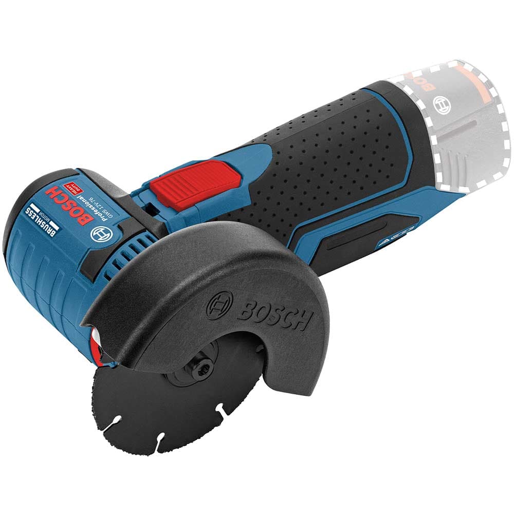 GWS 12 76 V EC 12v Cordless Brushless Angle Grinder 76mm No Batteries No Battery Charger No Case