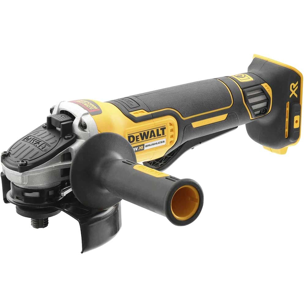 DeWalt DCG406 18v XR Cordless Brushless Paddle Switch Angle Grinder 125mm No Batteries No Battery Charger No Case