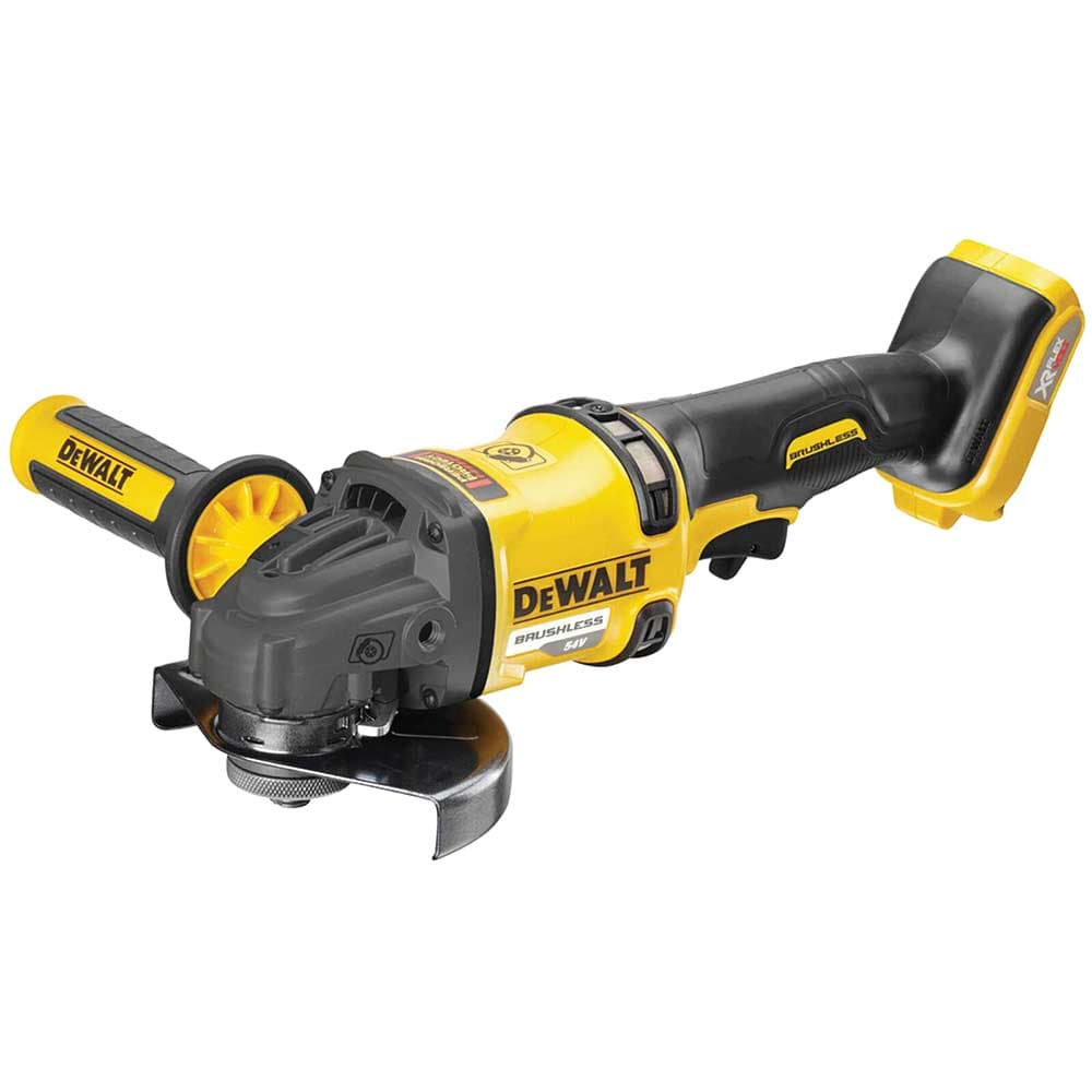 DeWalt DCG418 54v XR Cordless Brushless FLEXVOLT High Power Angle Grinder 125mm No Batteries No Battery Charger No Case