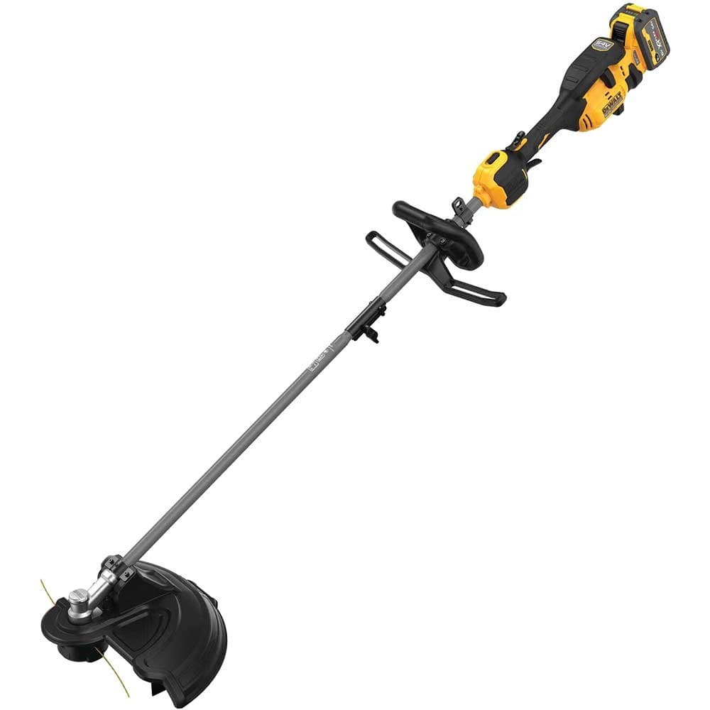 DeWalt DCMAS5713X1 54v XR Cordless Brushless FLEXVOLT Split Boom Grass Trimmer 1 x 9ah Li-ion Battery Charger