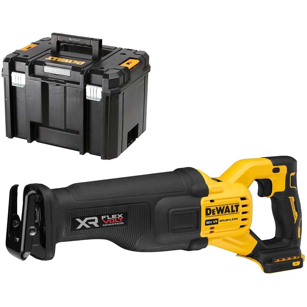 DeWalt DCS386 18v XR Cordless Brushless FLEXVOLT High Power Reciprocating Saw No Batteries No Battery Charger Case